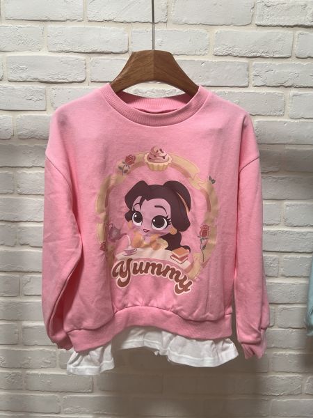 迪士尼公主系列長t-shirt 