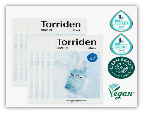 Torriden Dive-In Low Molecule  Hyaluronic Acid Mask Sheet 