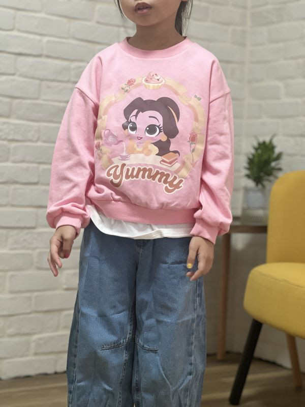 迪士尼公主系列長t-shirt 