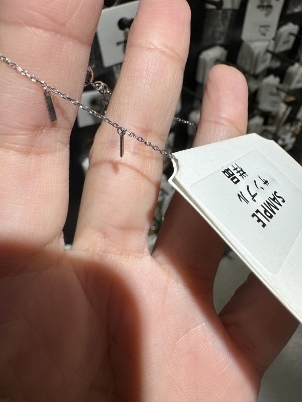 NYUNYU純銀極簡垂墜手鍊 正韓,真皮,單肩包