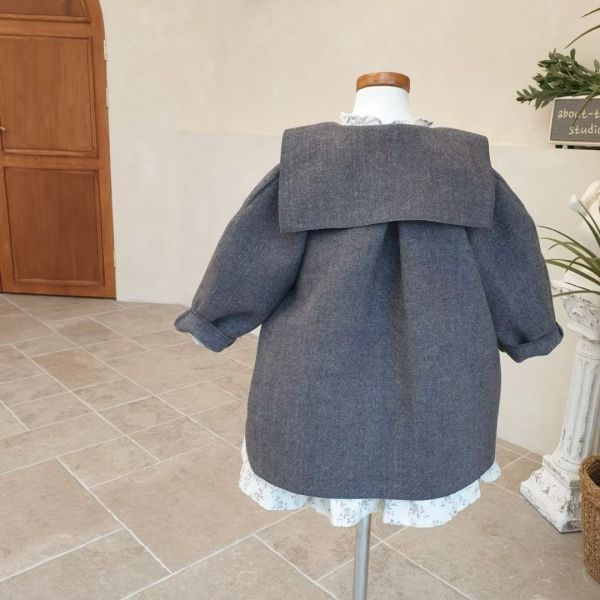 雙排釦羊毛外套(2色) 