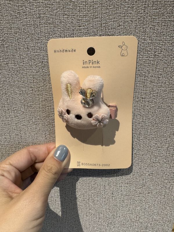 手工毛絨造型髮夾 正韓,真皮,單肩包