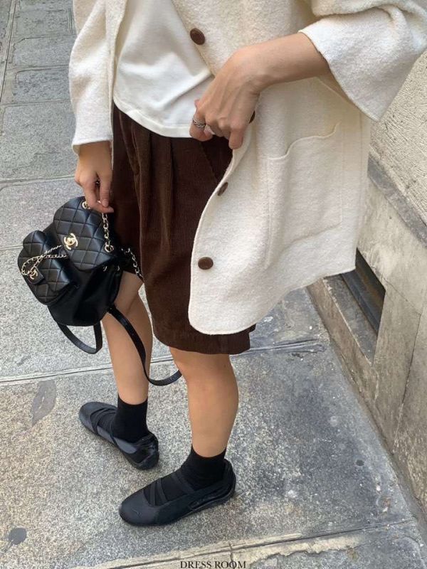 柔觸羊毛開襟外衣 