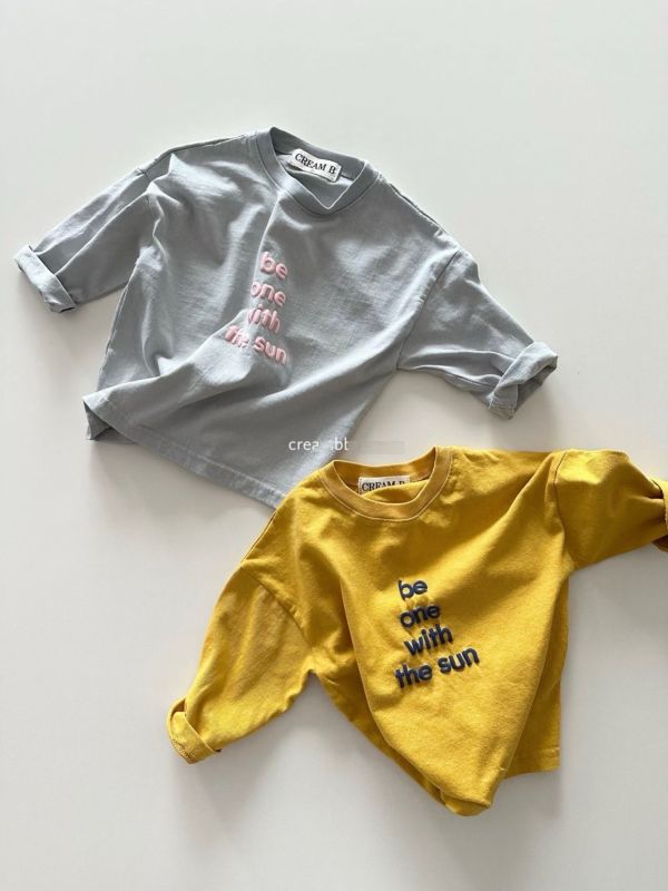 立體字母長袖T(2色) 