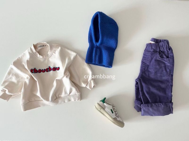 燈芯絨鬆緊長褲(3色) 