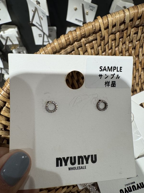 NYUNYU純銀耳環 正韓,真皮,單肩包