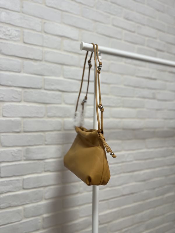 Archivepke 真皮復古焦糖束繩包 