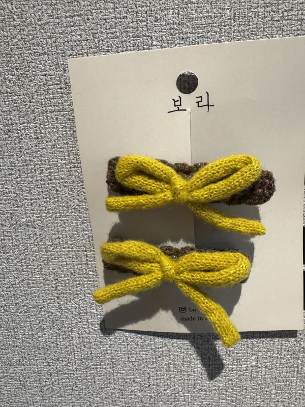 BORA 韓系手工髮夾 正韓,真皮,單肩包