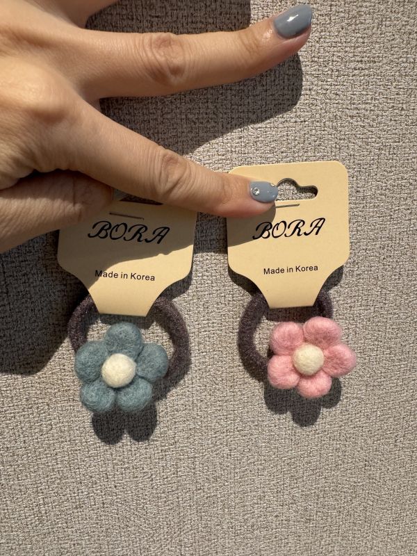 BORA 絨面蝴蝶結髮夾 正韓,真皮,單肩包