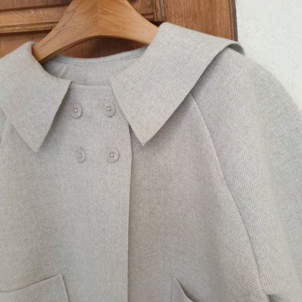 雙排釦羊毛外套(2色) 