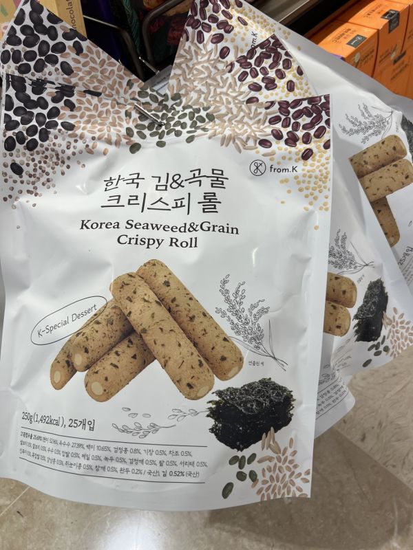 Korea Seaweed & Grain Crispy Roll 