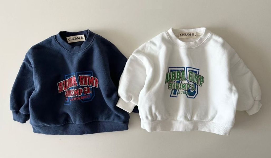 BUBBA GUMP 兒童厚棉上衣(2色) 