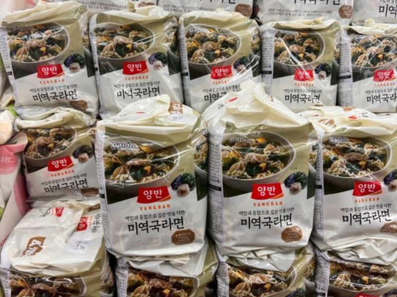 八道海帶湯拉麵（YANGBAN海帶湯風味） 