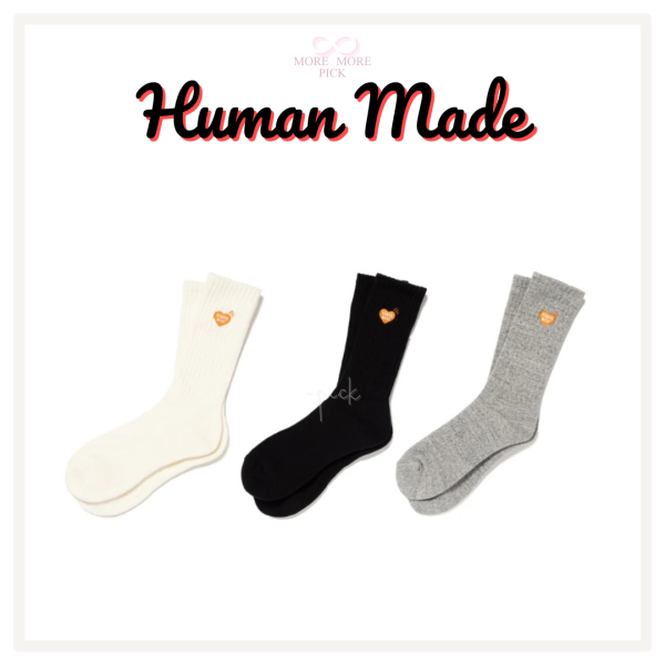 Human Made 質感襪．愛心．Pile socks|日本 