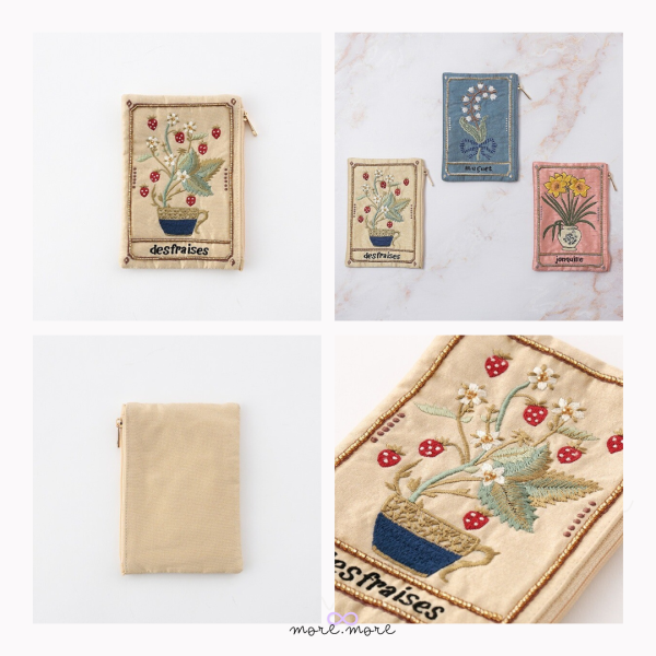 artipur Cottage扁平收納袋·植物｜日本 