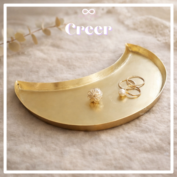 In Bloom黃銅風格置物盤|日本 