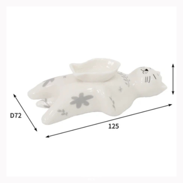 Zappy慵懶貓咪香盤收納擺飾|日本 