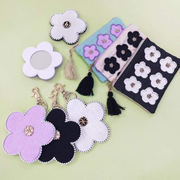 artipur Cottage小花零錢包吊飾|日本 