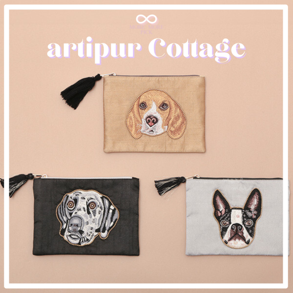 artipur Cottage扁平收納袋·狗狗｜日本 