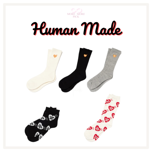 Human Made 質感襪．愛心．Pile socks|日本 