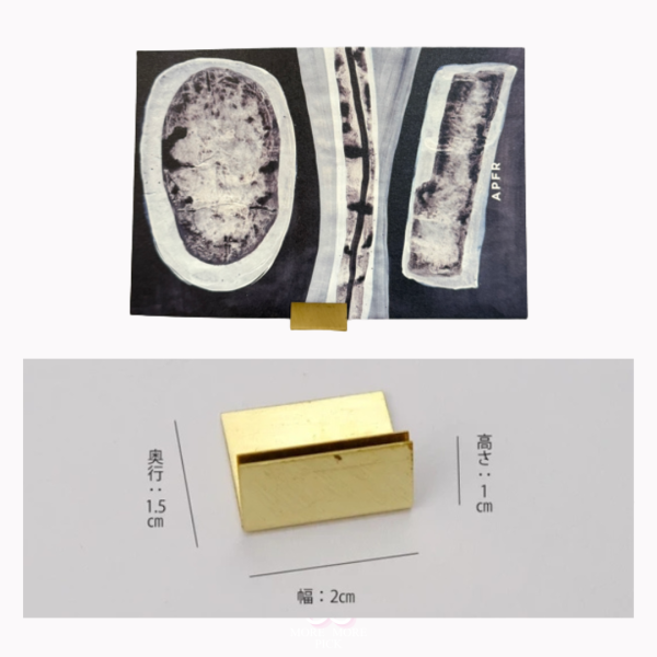 shesay黃銅名片架 