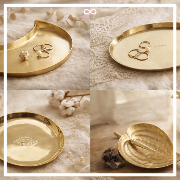 In Bloom黃銅風格置物盤|日本 