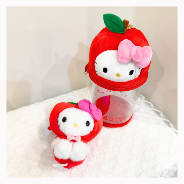 Sanrio水果派對系列(吊飾+罐子包)｜日本 Hello Kitty,大耳狗,Melody,帕恰狗