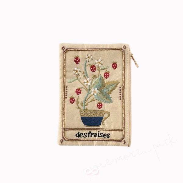 artipur Cottage扁平收納袋·植物｜日本 