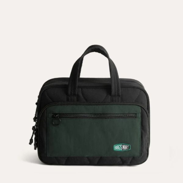 【美國Bagsmart】掛式旅行盥洗包 防水型 盥洗包 大容量 多隔層 運動包 透明拉鍊隔層 化妝品隔層 