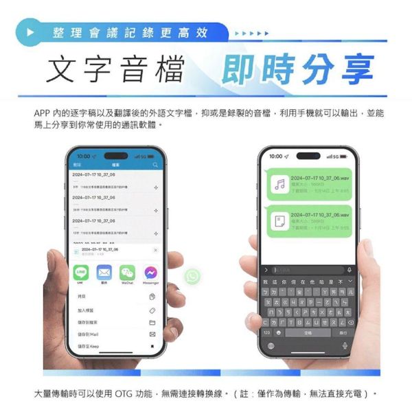 【PHILIPS飛利浦】小飛智能錄音筆 VTR5900 