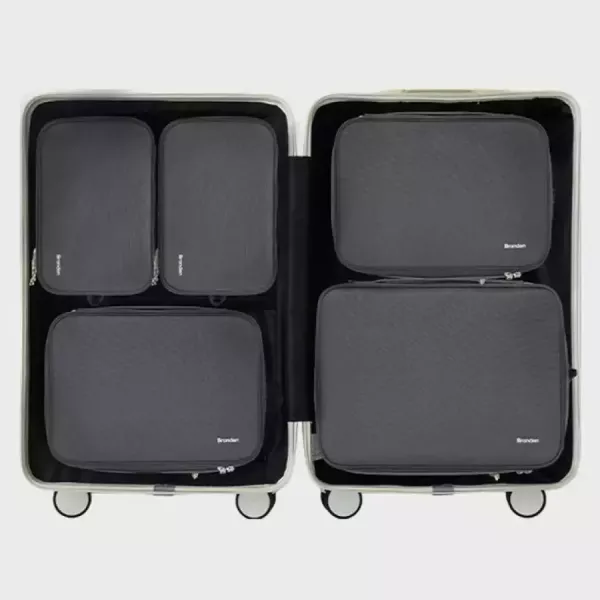 【韓國Branden】二代 超抗壓旅行壓縮袋 S+S+M+M+L 五件組 壓縮收納袋 壓縮袋 收納袋 旅行收納袋 