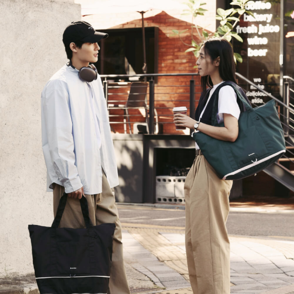 【韓國Branden】多功能摺疊旅行托特包 