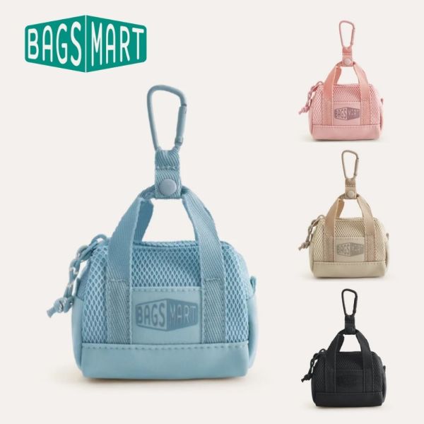 【美國Bagsmart】迷你配件包 配件包 可吊掛 輕巧容量 AirPods保護套 小物收納 掛飾 多色可選 