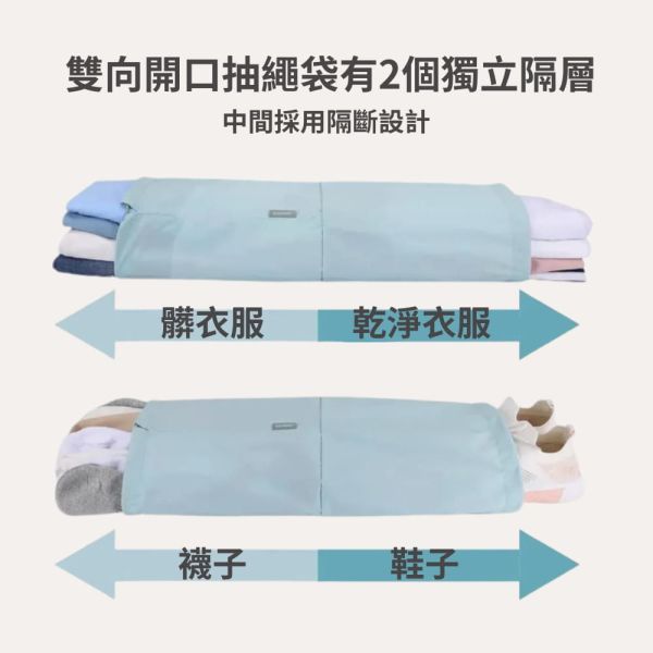 【美國Bagsmart】旅行壓縮袋6件組 鞋袋+S+S+M+M+L 壓縮袋 旅行收納袋 立方體可擴展 分隔設計 