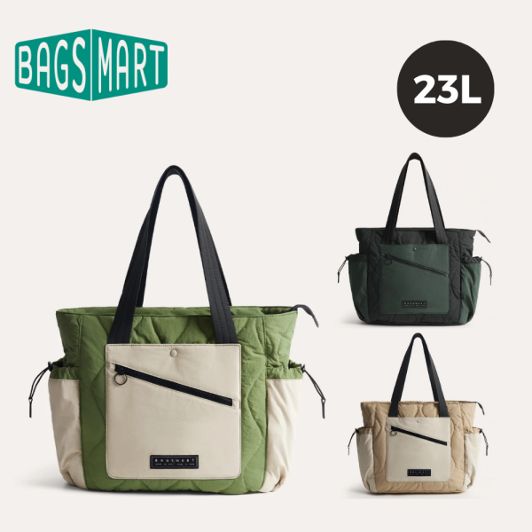 【美國Bagsmart】多功能旅行手提袋 23L 登機包 托特包 大容量 多隔層 旅行袋 可放筆電 旅遊必備 