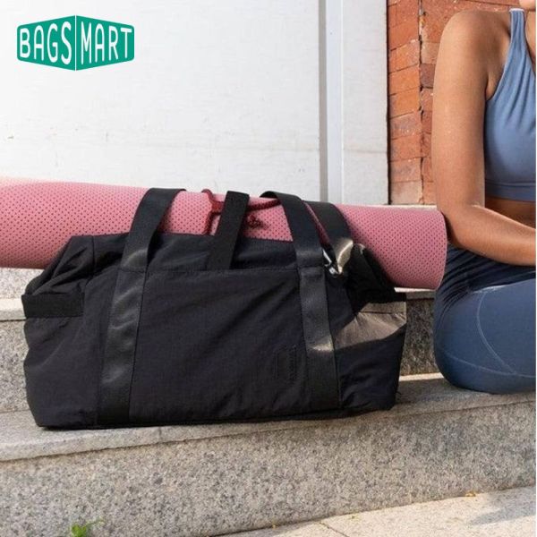 【美國Bagsmart】多功能輕量托特包 大容量 出差通勤 工作包 可放筆電 購物袋 輕旅行 運動包 可放A4 