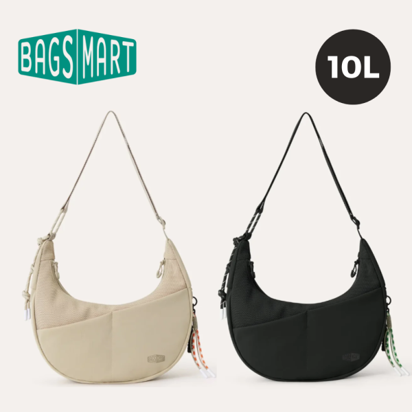 【美國Bagsmart】超輕量半月包 10L 半月包 腋下包 原廠保固 單肩包 多隔層 可擴充設計 肩背袋可調 