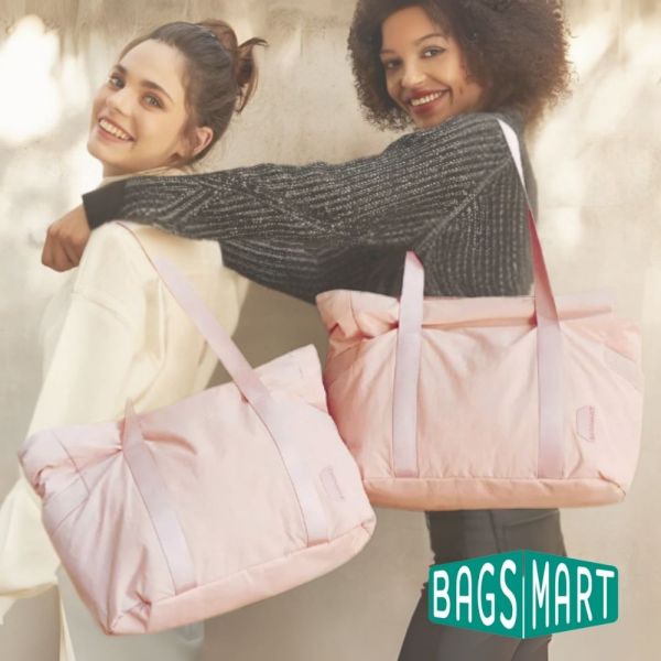 【美國Bagsmart】多功能托特包 18L托特包 出差通勤手提包 健身包 購物袋 可放瑜珈墊 輕旅行 可放A4 