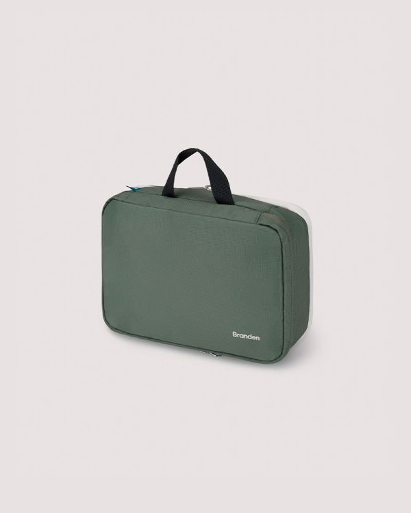 【韓國Branden】二代 旅行吊掛擴展型三層盥洗包 壓縮收納袋 壓縮袋 收納袋 旅行收納袋 