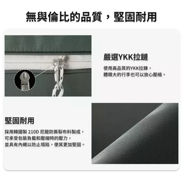 【韓國Branden】二代 旅行壓縮袋 S+S+M+L 四件組 壓縮收納袋 壓縮袋 收納袋 旅行收納袋 