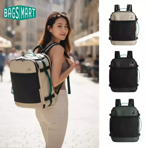 【美國Bagsmart】專業旅人後背包 40L 登機包 登山背包 避難背包 地震包 防災包 避難包 