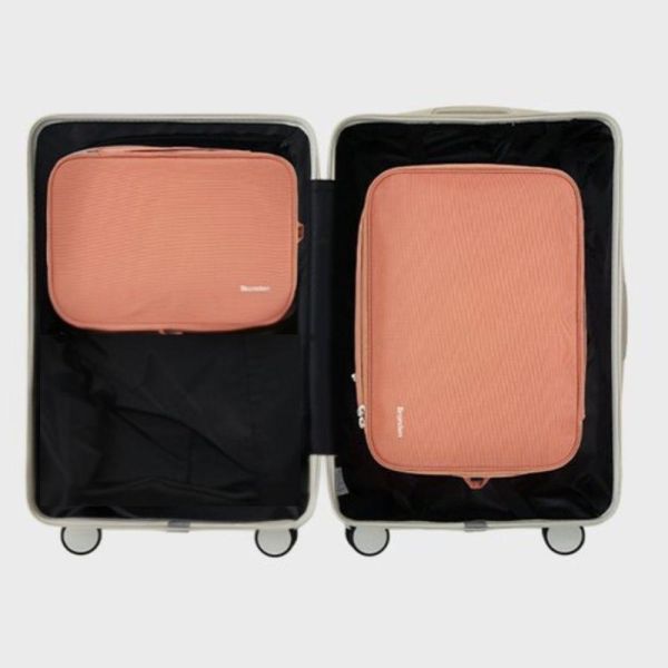 【韓國Branden】二代 旅行壓縮袋 S+M 二件組 壓縮收納袋 壓縮袋 收納袋 旅行收納袋 