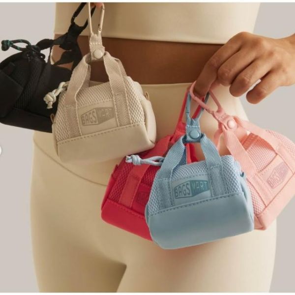 【美國Bagsmart】迷你配件包 配件包 可吊掛 輕巧容量 AirPods保護套 小物收納 掛飾 多色可選 