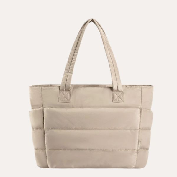 【美國Bagsmart】輕量蓬鬆托特包 20L 托特包 出差通勤 工作包 可放筆電 購物袋 輕旅行 可放A4 