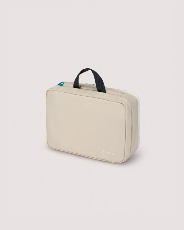 【韓國Branden】二代 旅行吊掛擴展型三層盥洗包 壓縮收納袋 壓縮袋 收納袋 旅行收納袋 