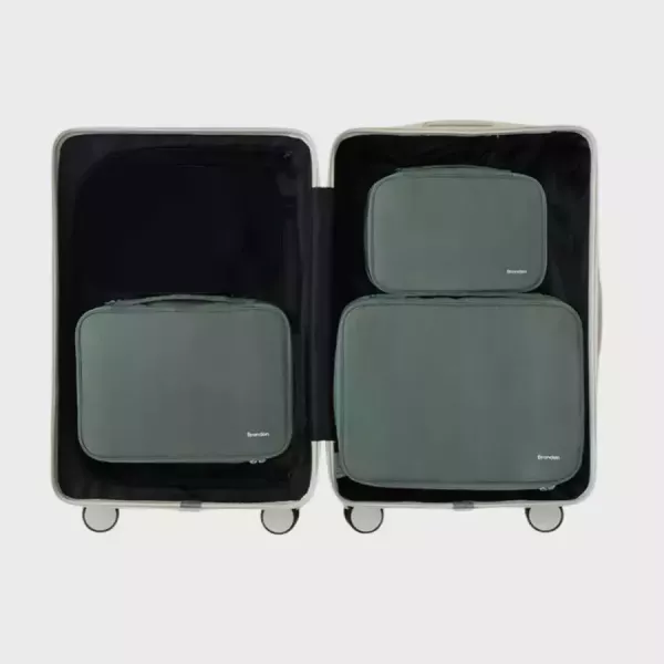 【韓國Branden】二代 旅行壓縮袋 S+M+L 三件組 壓縮收納袋 壓縮袋 收納袋 旅行收納袋 