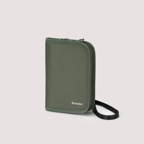 【韓國Branden】防盜機能護照錢包 護照包 零錢包 防盜錢包 防盜側背包 