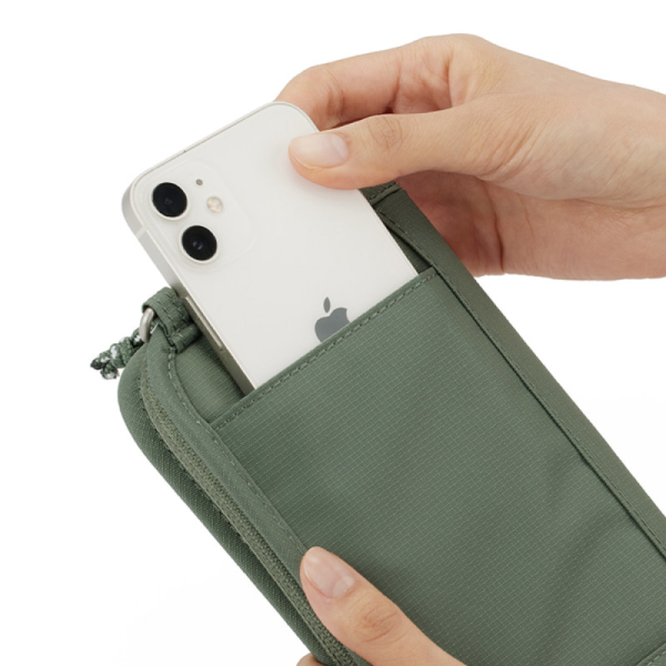 【韓國Branden】防盜機能護照錢包 護照包 零錢包 防盜錢包 防盜側背包 