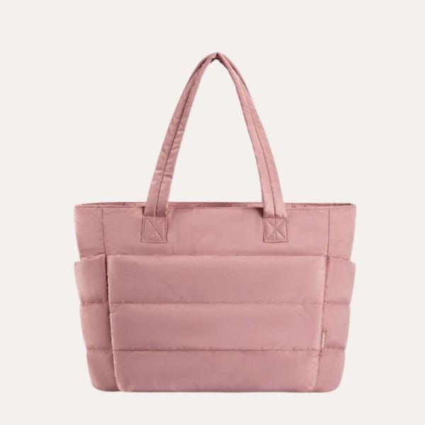 【美國Bagsmart】輕量蓬鬆托特包 20L 托特包 出差通勤 工作包 可放筆電 購物袋 輕旅行 可放A4 