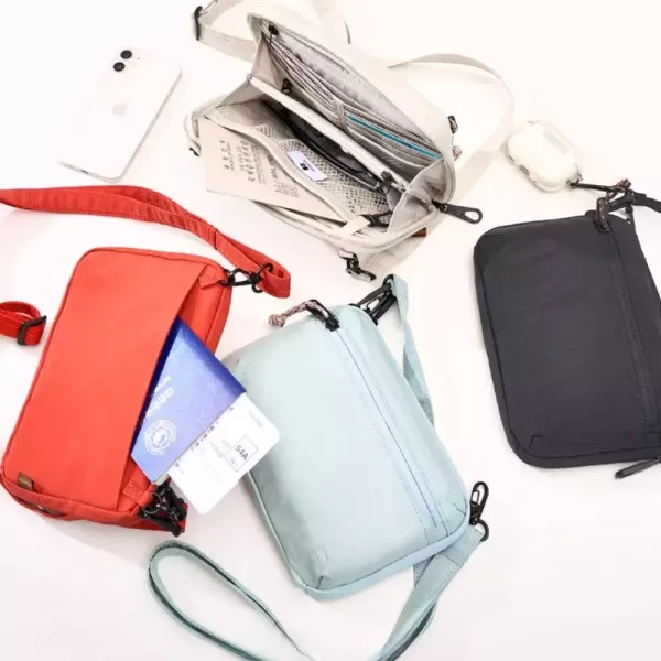 【韓國Branden】防盜多功能護照包Plus 多功能護照包 多夾層 零錢包 防盜錢包 防盜側背包 Branden,防盜,護照包,防盜錢包,防盜側背包